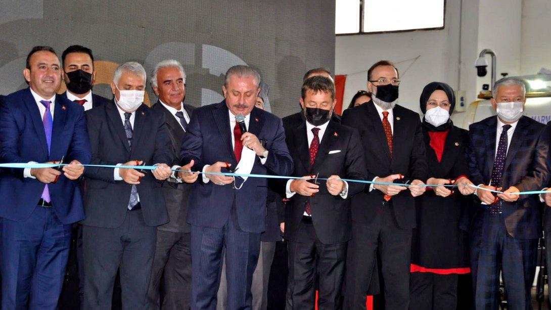 Çerkezköy Endüstriyel Fuarı'nın Açılışını TBMM Başkanı Mustafa ŞENTOP Yaptı