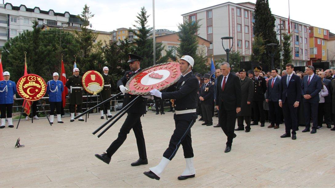 18 Mart Şehitleri Anma Günü ve Çanakkale Zaferi'nin 109'uncu Yıldönümü Programı Yapıldı
