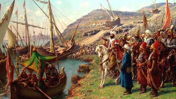 İstanbulun Fethinin 562nci Yıl Dönümü Kapsamında Fatih Sultan Mehmetin Kabri Ziyaret Edildi.