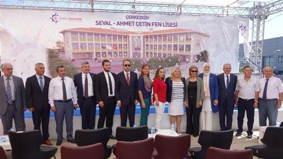 Seval-Ahmet Çetin Fen Lisesi için Protokol İmzalandı