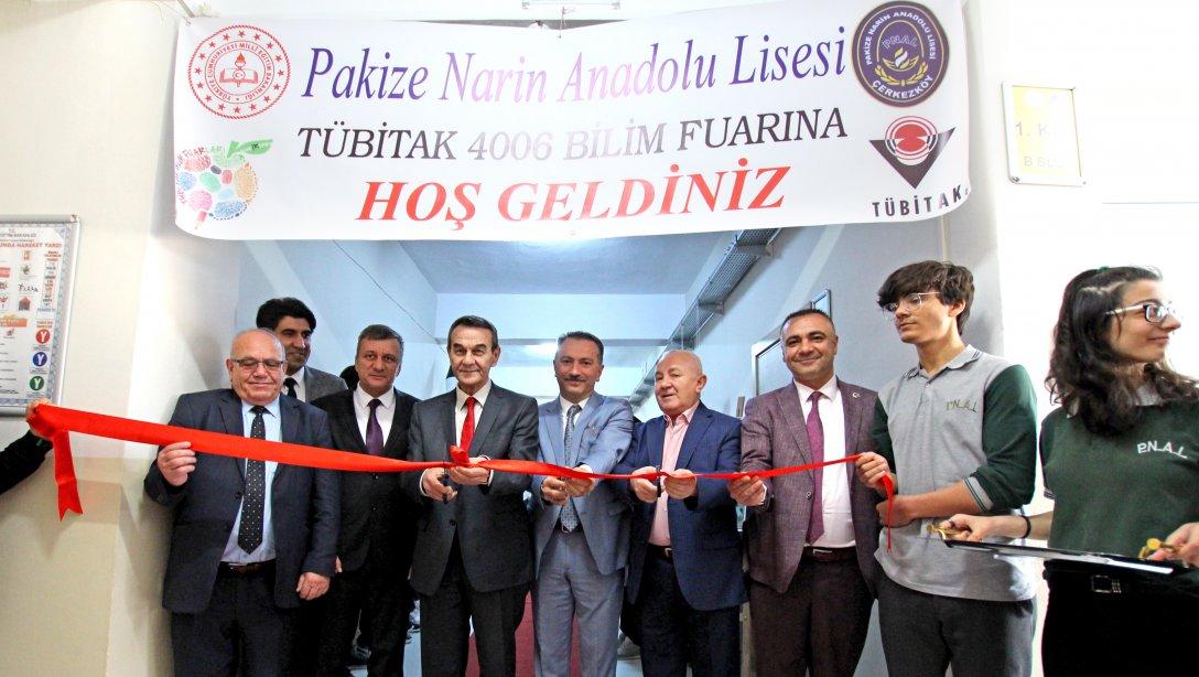 Pakize Narin Anadolu Lisesi´nde TÜBİTAK 4006 Bilim Fuarı Açıldı