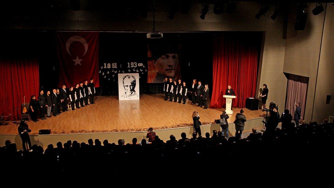 Cumhuriyetimizin Kurucusu Gazi Mustafa Kemal Atatürk, Ebediyete İrtihalinin 83. Yıl Dönümünde Törenle Anıldı