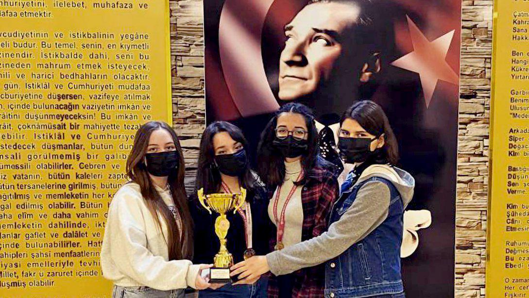 Çerkezköy Anadolu Lisesi Tekirdağ Satranç Şampiyonu Oldu