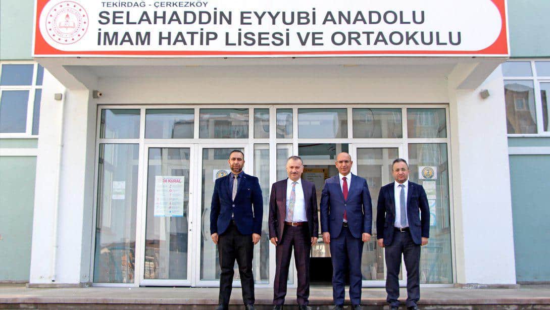 Din Öğretimi Genel Müdürlüğü Daire Başkanı İhsan Erkul İlçemizi Ziyaret Etti