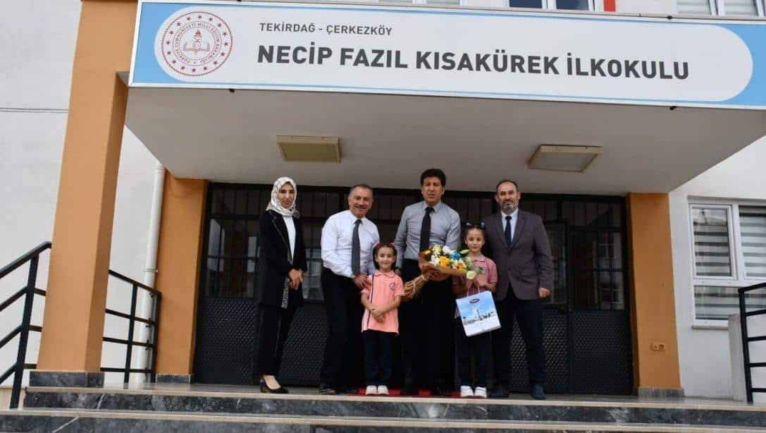 Tekirdağ İl Millî Eğitim Müdürü Ersan Ulusan 'dan Çerkezköy 'e Ziyaret