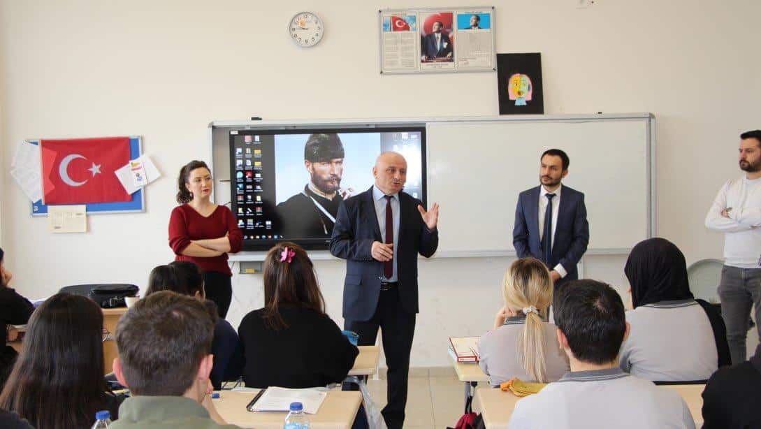 Çerkezköy Milli Eğitim Müdürümüz Sn. İrfan DANIŞMAZ 'ın Okul Ziyaretleri Devam Ediyor