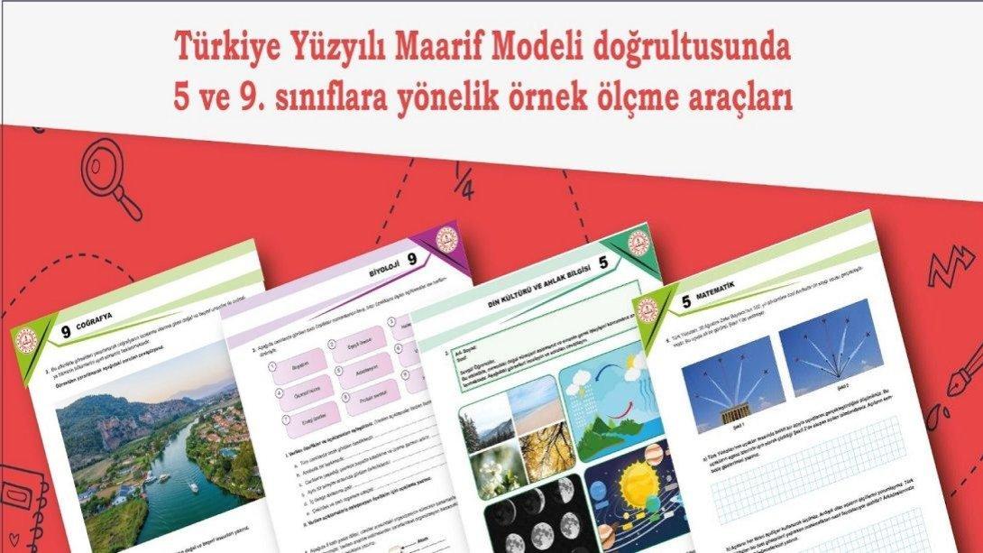 Yeni Müfredata Uygun Örnek Ölçme Araçları Yayımlandı