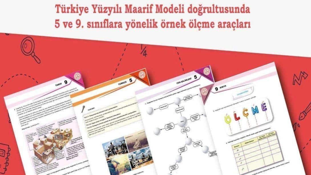 Yeni Müfredata Uygun Yeni Örnek Ölçme Araçları Yayımlandı