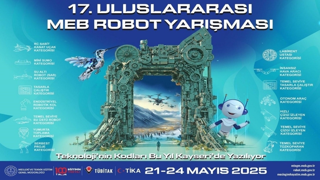 Uluslararası MEB Robot Yarışması Başvuruları Başladı